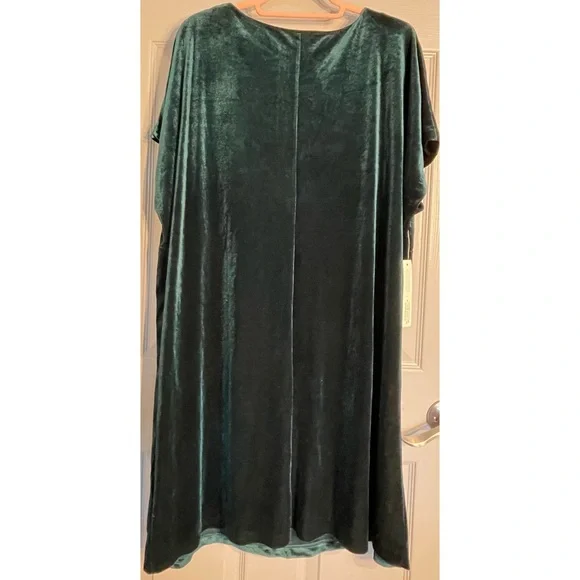 Anthropologie Nancy Green Velvet Tunic Dress NWT SZ 1X - Picture 11 of 16